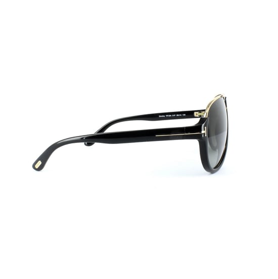 Tom Ford Sunglasses 0334 Dimitry 01P Shiny Black Green Gradient - Image 4