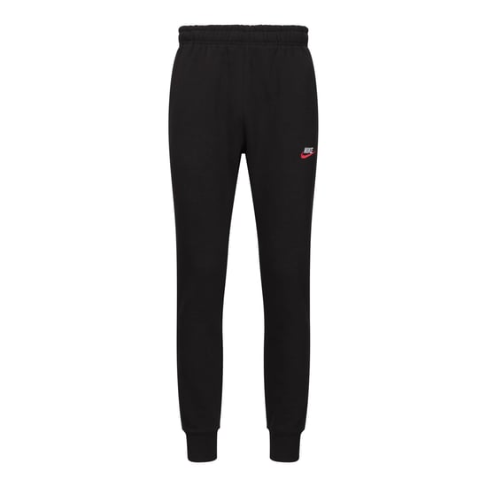 Nike Sportswear Men's Club Fleece Crew Neck Tracksuit Black - Image 4