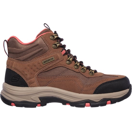 Skechers Womens Trego Base Camp Leather Mid Walking Boots