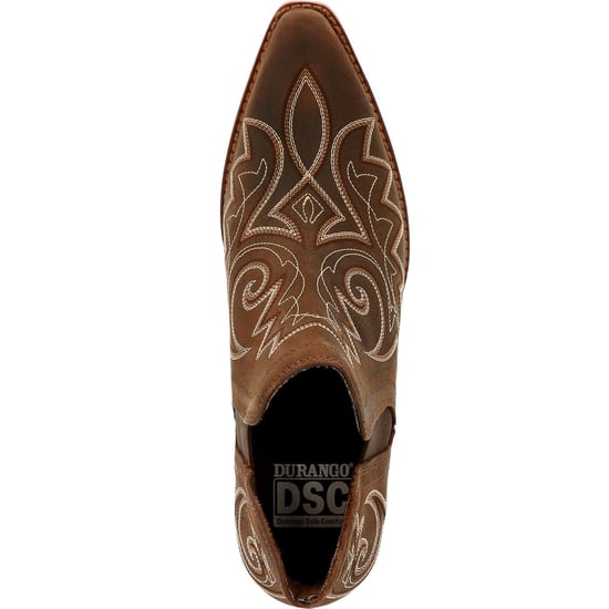 Durango Crush Leather Women's Coffee Boots - Image 5