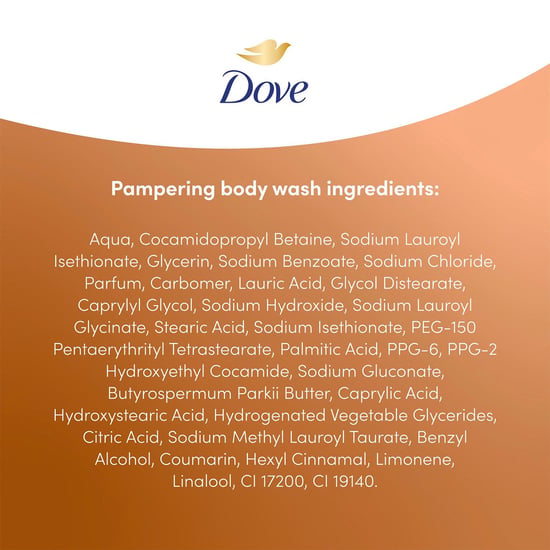 Dove Advanced Care Body Wash Pampering 24Hrs Renewing Micromoisture 225ml, 4pk
