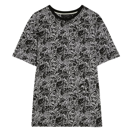 Ted Baker Tenant Mens Black AOP T-Shirt - Image 1