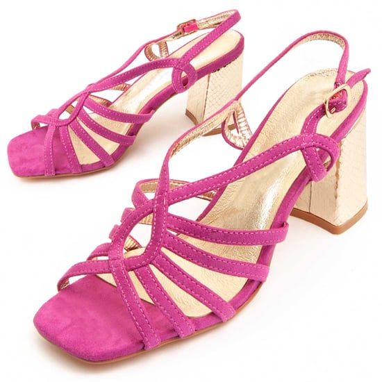 Montevita Heel Sandal Sanndarey13 In Fuchsia - Image 1