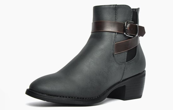 Divaz Farrah Vegan Zip Boots Womens