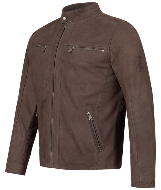 Rock Creek Lederjacke Dunkelbraun - Image 2
