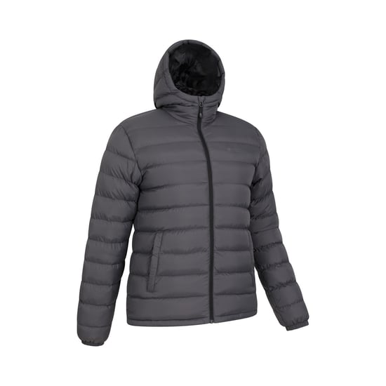 Mountain Warehouse Mens Seasons II Padded Jacket (Grey) - Image 3