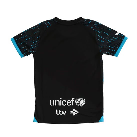 Boy's Puma Juniors SoccerAid 2022 Replica Jersey in Black