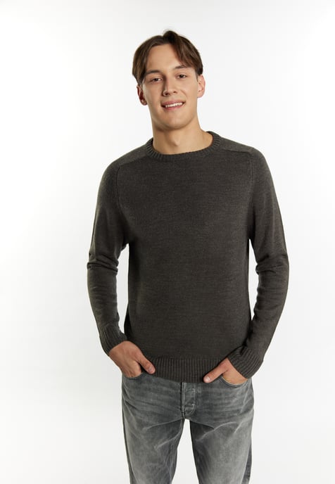 Mo Pullover Men dark grey melange - Image 3