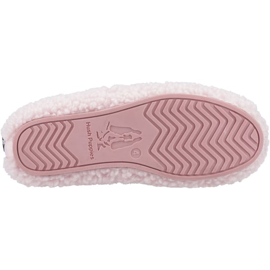 Hush Puppies Emily Faux Fur Women's Blush Slippers - Image 3