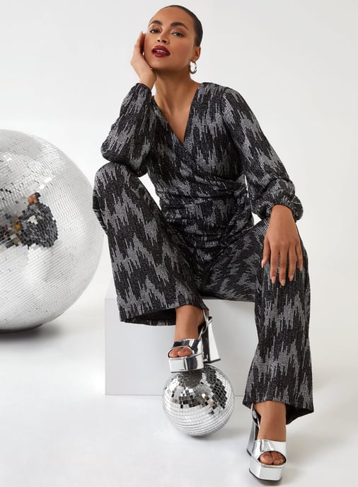 Wrap Tie Jumpsuit