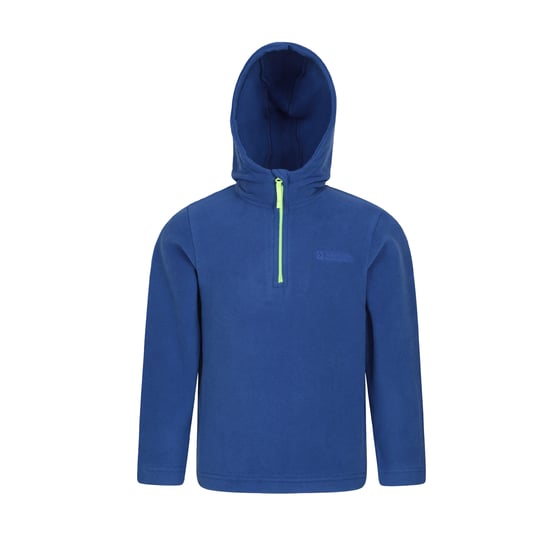 Mountain Warehouse Barn/Kids Camber Quarter Zip Hoodie (Förpackning med 2 st) (Marin) - Image 4