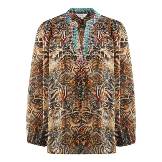 Inoa Golden Eagle 120214 Multicoloured V-Neck Blouse