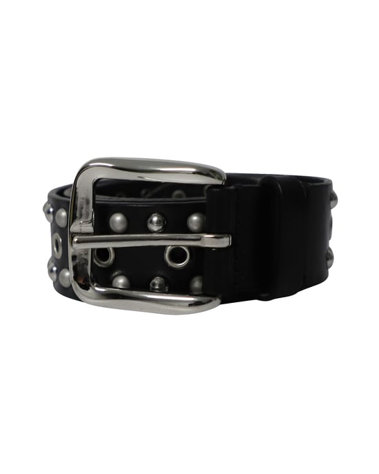 Isabel Marant Embellished Rica Belt in Black Leather - Image 1