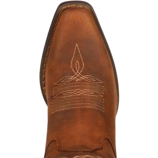 Durango Crush Leather Men's Distressed Cognac Boots - Image 5