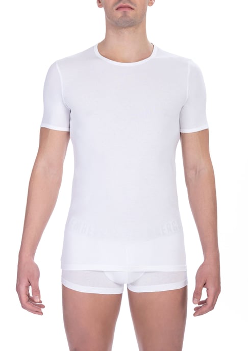 Bikkembergs White Cotton T-Shirt - Image 1