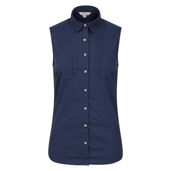 Mountain Warehouse Dames/Dames Kokosnoot Mouwloos Shirt (Marine) - Image 1