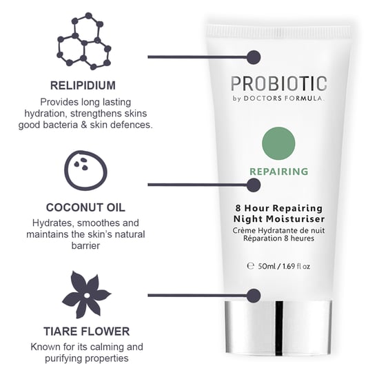 Doctors Formula Probiotic 8 Hour Repairing Night Moisturiser 50ml