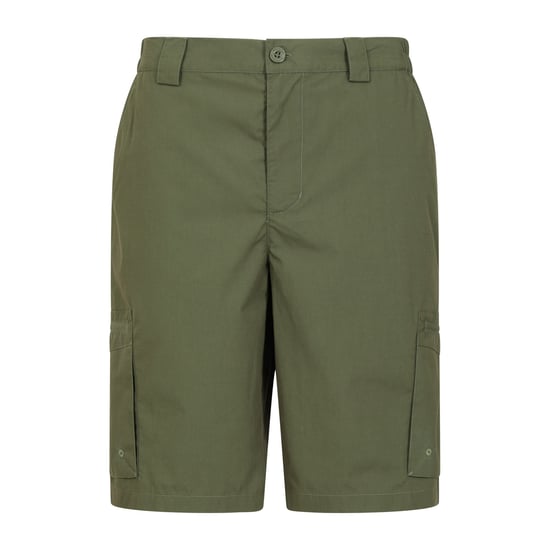 Mountain Warehouse Heren Trek Shorts (Kaki Groen) - Image 1