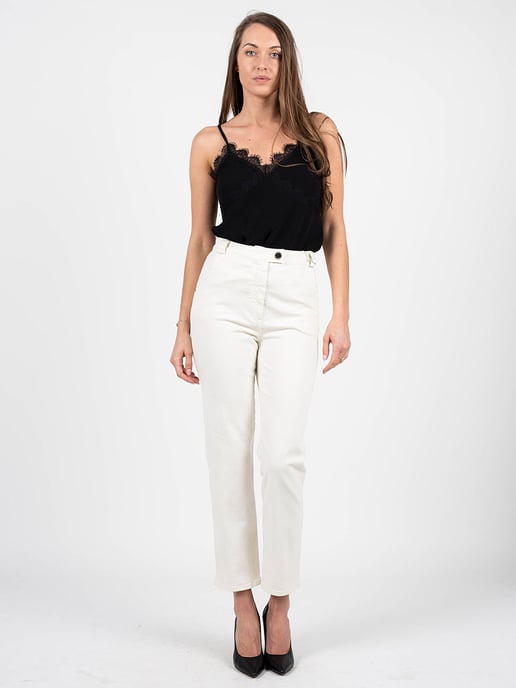 Patrizia Pepe Jeans Woman's Off-White - Image 2