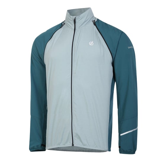 Dare 2B Mens Oxidate Windshell Jacket (Slate/Meadowbrook Green) - Image 1