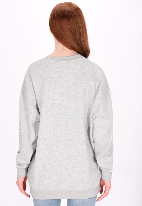 Dreimaster Sweatshirt Dames grijs melange - Image 4