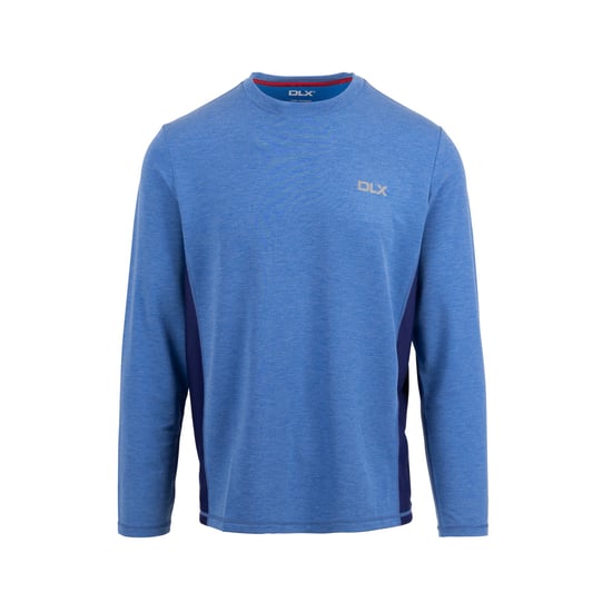 Trespass Mens Charlie Long-Sleeved T-Shirt (Blue Marl)