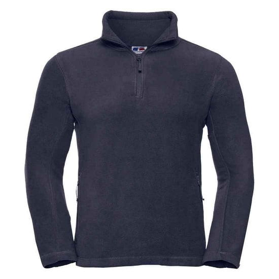 Russell Heren Quarter Zip Outdoor Fleece Top (Franse marine) - Image 1