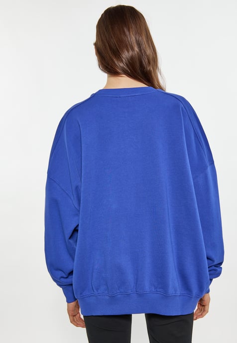 Mymo Sweatshirt Dames KONING BLAUW - Image 5