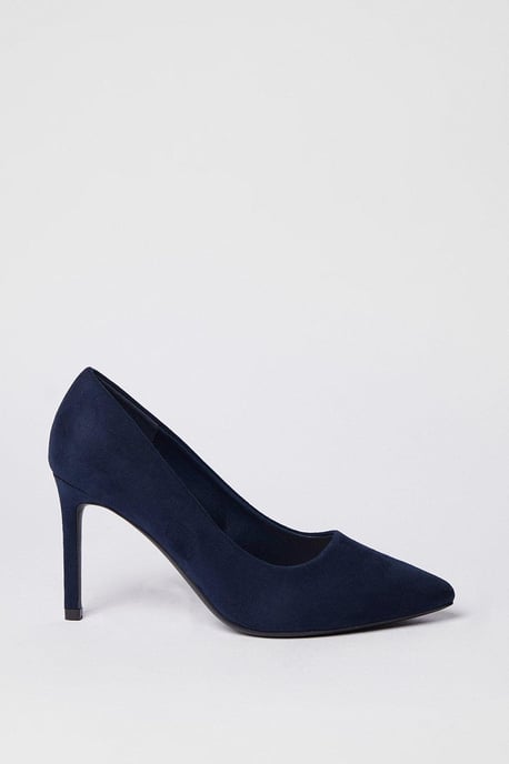 Wide Fit Dash Pointed Court Shoes - Image 2