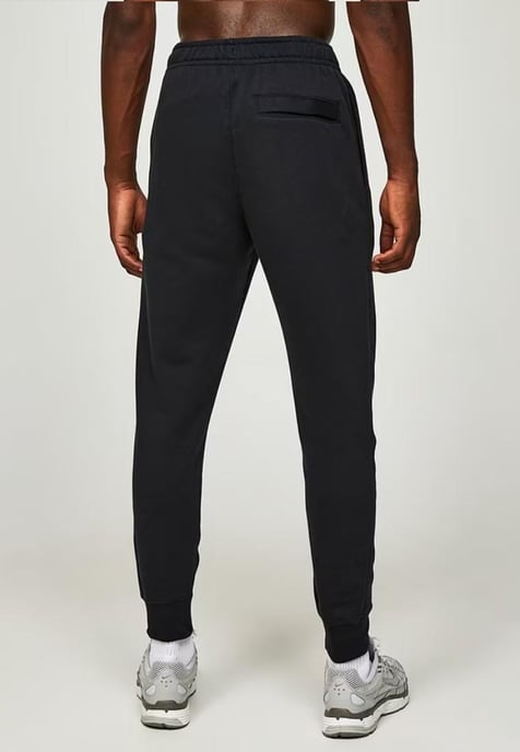Nike Mens Sportswear Club Fleece Tracksuit in Black - Image 5