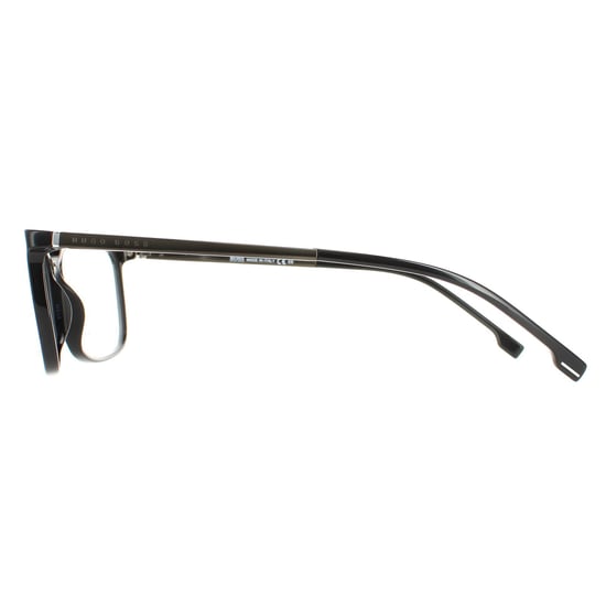 Hugo Boss Rectangular Mens Black BOSS 1185/IT Glasses