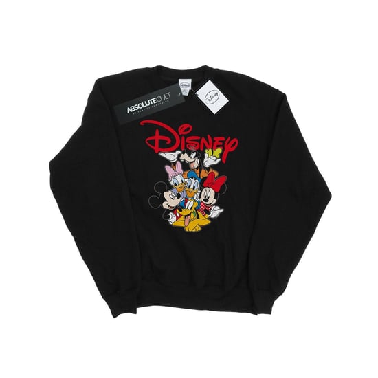 Disney Heren Mickey Mouse Crew Sweatshirt (Zwart) - Image 1