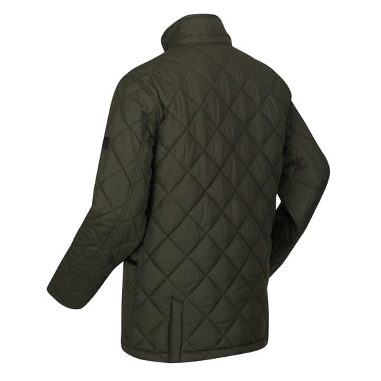 Regatta Mens Londyn Quilted Insulated Jacket (Dark Khaki)