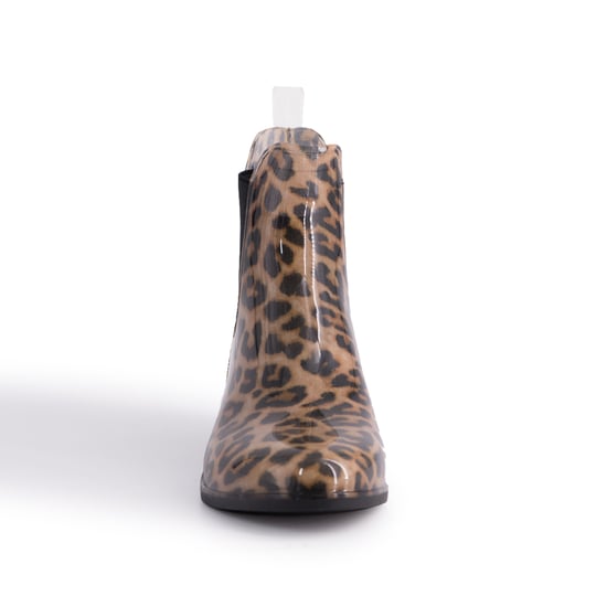 Aus Wooli Australia Womens Rainboots With Sheepskin Insole Included LEOPARD