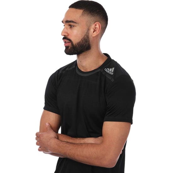 Men's adidas Training Workout Training T-Shirt in Black