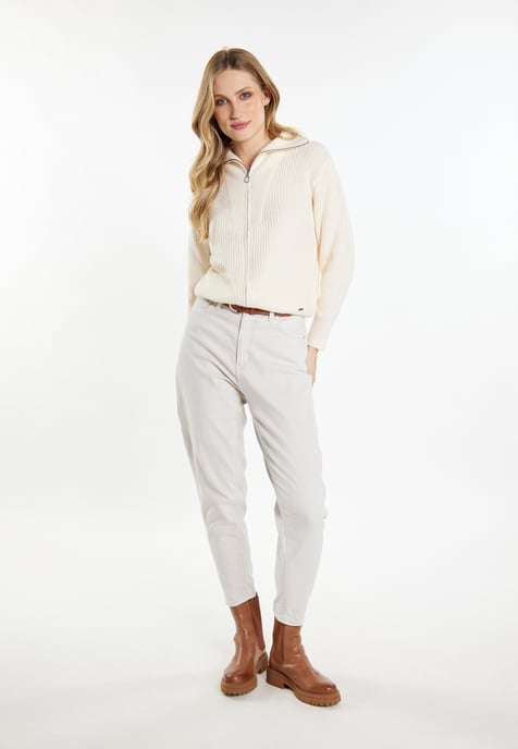 Dreimaster Vest Dames wolwit - Image 2