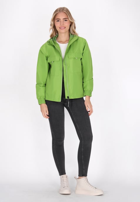 Schmuddelwedda Anorak Dames lichtgroen - Image 2