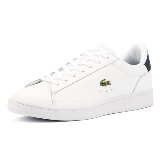 Lacoste Carnaby Leather Men's White Trainers - Image 3