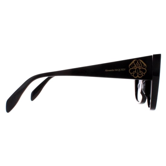 Alexander McQueen Cat Eye Womens Black Grey Gradient AM0284S
