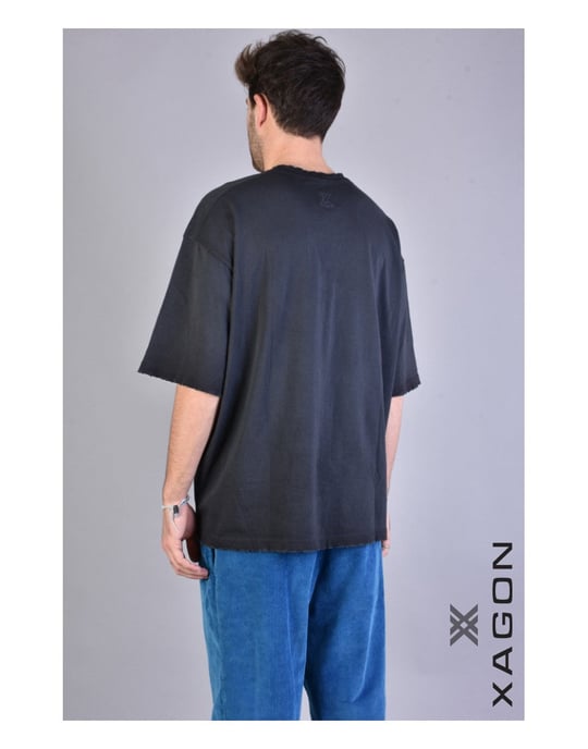 Xagon T-shirt Oversize Men's Black