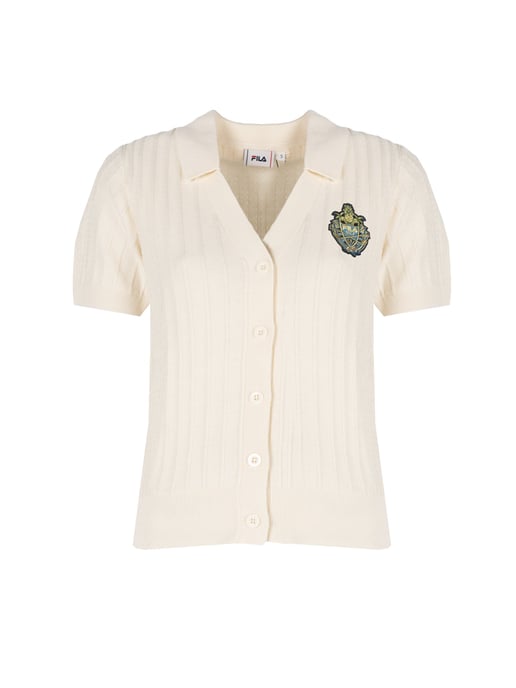Fila Cardigan Trap Woman's Beige - Image 1