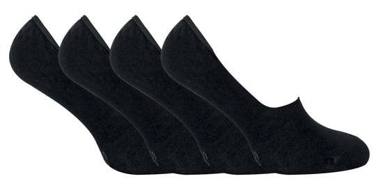 4 Pairs Bamboo Low Cut Liner Socks for Men & Women with Non Slip Grip - Image 1