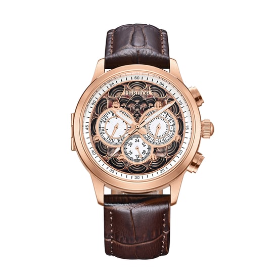 Heritor Automatic Apostle Vitreous Enamel Dial Watch - Image 1
