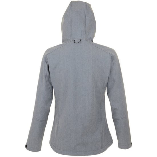 SOLS Dames/dames Replay Hooded Soft Shell Jacket (ademend, winddicht en waterbestendig) (Grijze Mergel) - Image 2