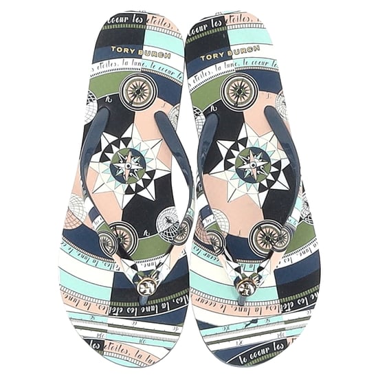 Tory Burch Printed Flip Flops in Multicolor Rubber - Image 2