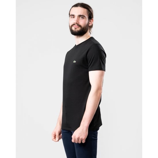 Lacoste Mens Crew Neck Pima Cotton Jersey T-shirt - Image 5