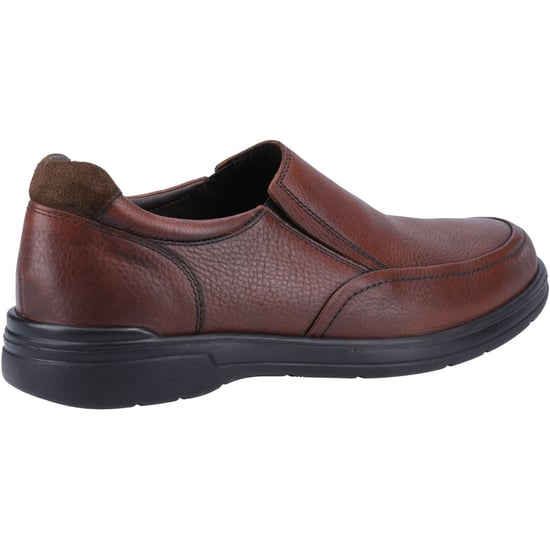 Hush Puppies Matthew Leer Heren Bruin Loafers - Image 2