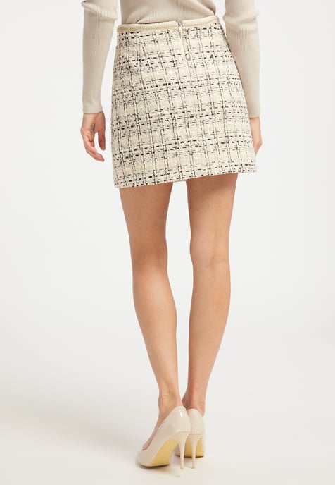 faina tweed skirt caissa