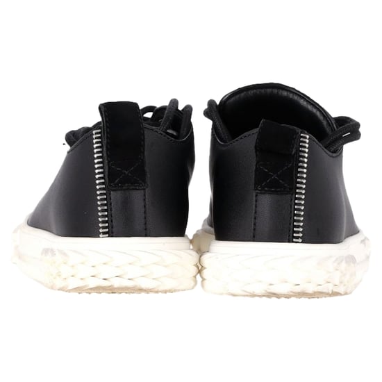 Giuseppe Zanotti Blabber Low-Top Sneakers in Black Leather - Image 5