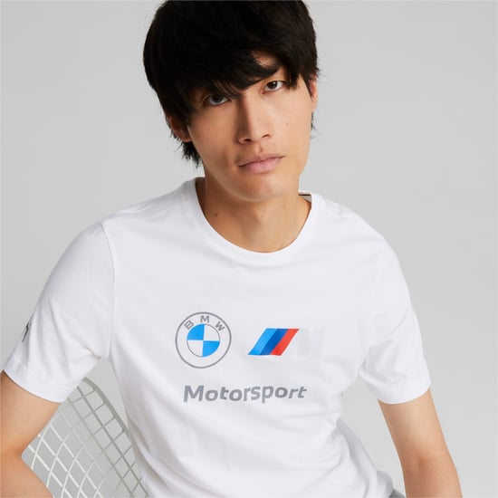 PUMA Mens BMW M Motorsport Essentials Logo T-Shirt - Image 3